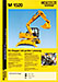 2 Seiten - Prospekt 1997 - HYDREMA <br>Mobilbagger M1520 - HYDREMA Baumaschinen GmbH